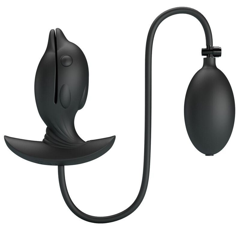 Vibrator Buttplug Anal Pretty Love Inflatable & Rechargeable Delfin Anal Plug [9]