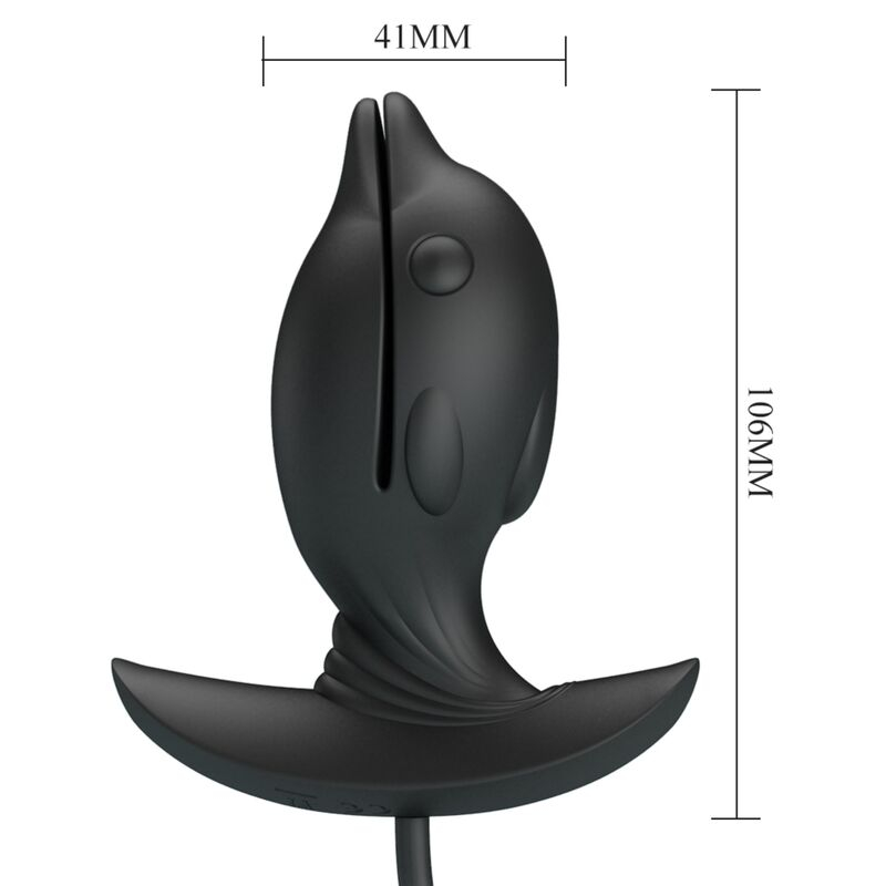 Vibrator Buttplug Anal Pretty Love Inflatable & Rechargeable Delfin Anal Plug [4]
