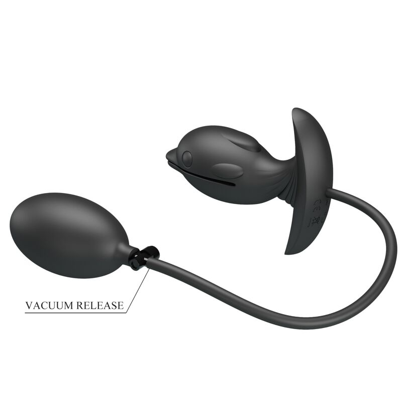 Vibrator Buttplug Anal Pretty Love Inflatable & Rechargeable Delfin Anal Plug [7]