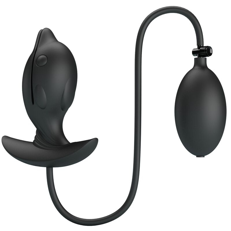 Vibrator Buttplug Anal Pretty Love Inflatable & Rechargeable Delfin Anal Plug [1]