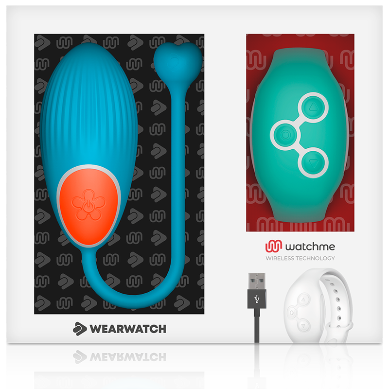 Vibrator Ceas Tip C Wearwatch watchme technology remote control egg blue [2]