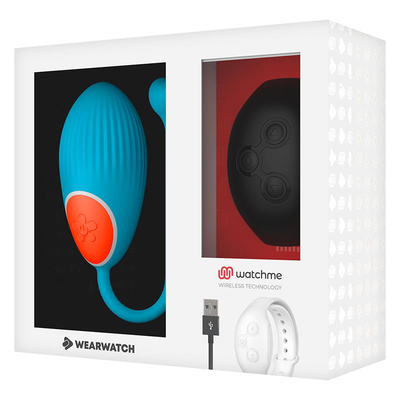 Vibrator Ceas Tip C Wearwatch watchme technology remote control egg blue jet [2]