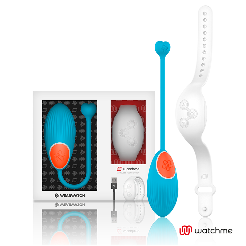 Vibrator Ceas Tip C Wearwatch watchme technology remote control egg blue / niveo [2]