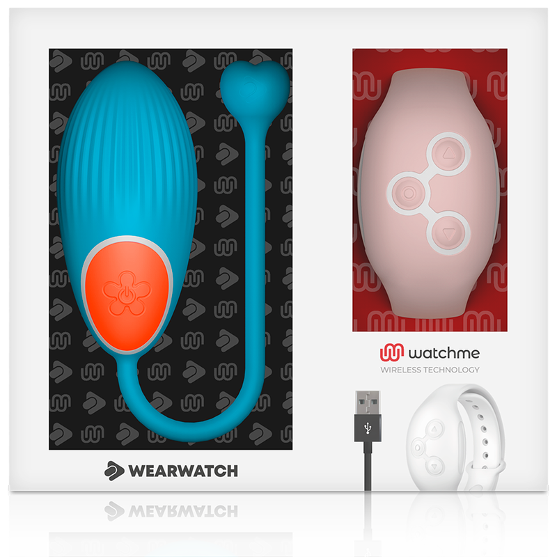 Vibrator Ceas Tip C Wearwatch watchme technology remote control egg blue pink [5]