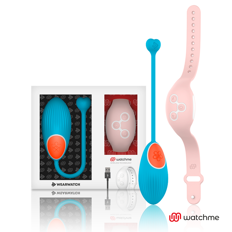 Vibrator Ceas Tip C Wearwatch watchme technology remote control egg blue pink [2]