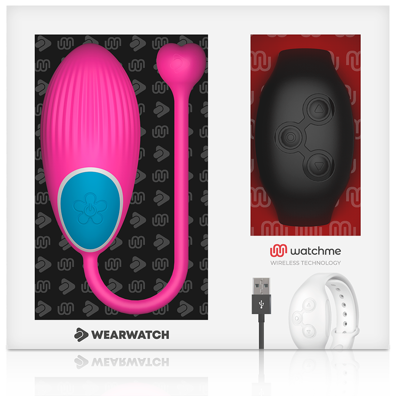 Vibrator Ceas Tip C Wearwatch watchme technology remote control egg fuchsia jet [5]