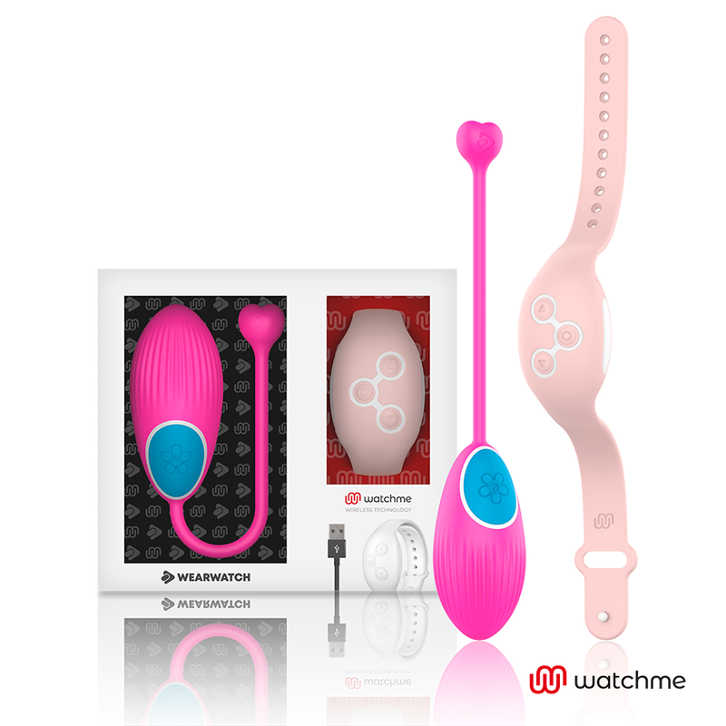 Vibrator Ceas Tip C Wearwatch  watchme technology remote control egg fuchsia pink [5]