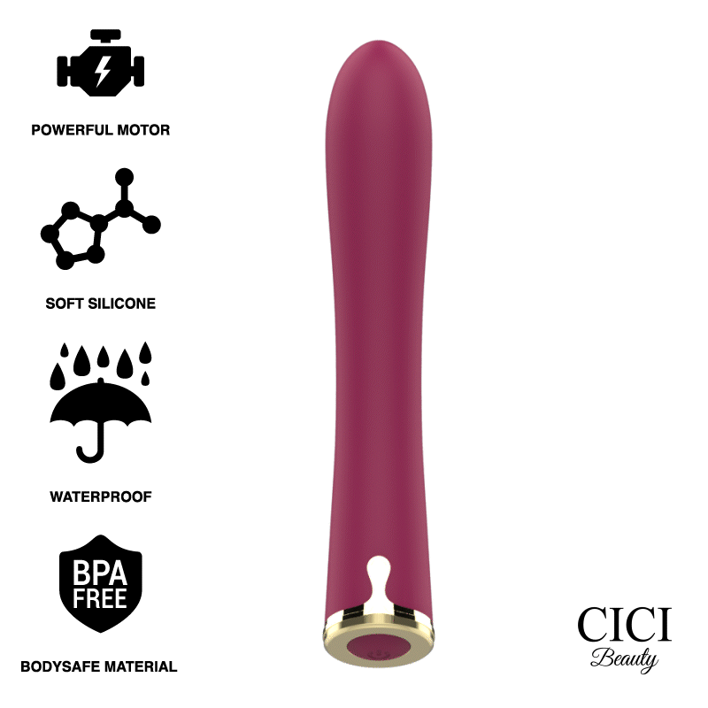 Vibrator Cici Beauty Premium Silicone Push Bullet [2]