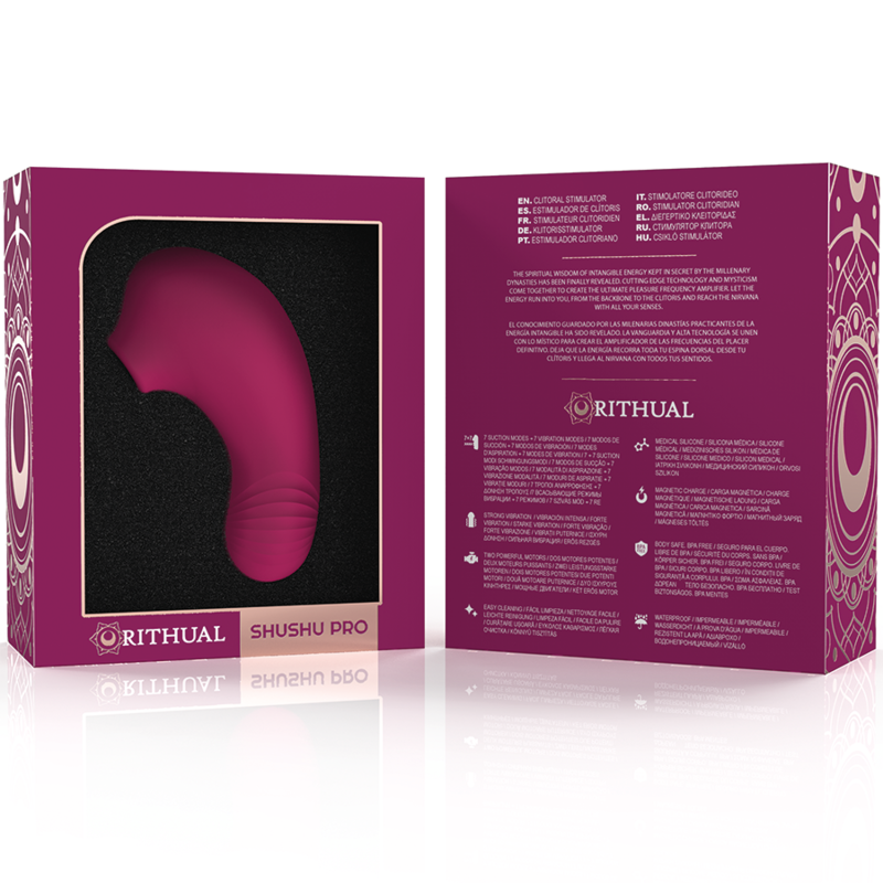 Vibrator Clitoris Rithual Shushu pro pocket clitoris stimulator [7]