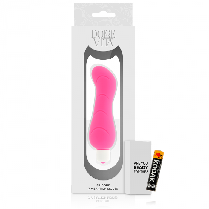 Vibrator Dolce Vita G-spot Pink Silicone [4]