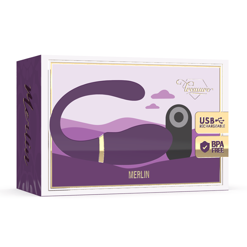 Vibrator Dual Treasure Merlin double couple vibrator remote control [6]