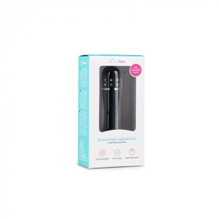 Vibrator Diamond Easy Toys Mini Black [4]