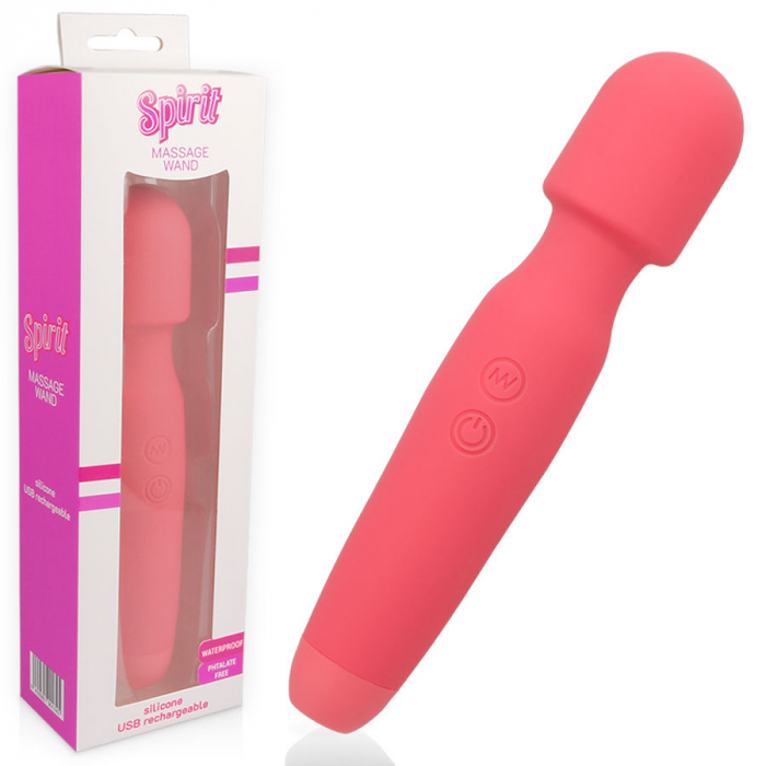 Vibrator Spirit Massage Wand Pink [2]