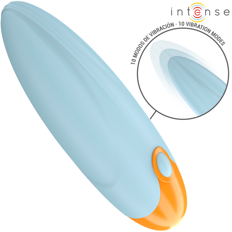Vibrator Intense Mike vibrating bullet 10 vibrations blue remote control [2]
