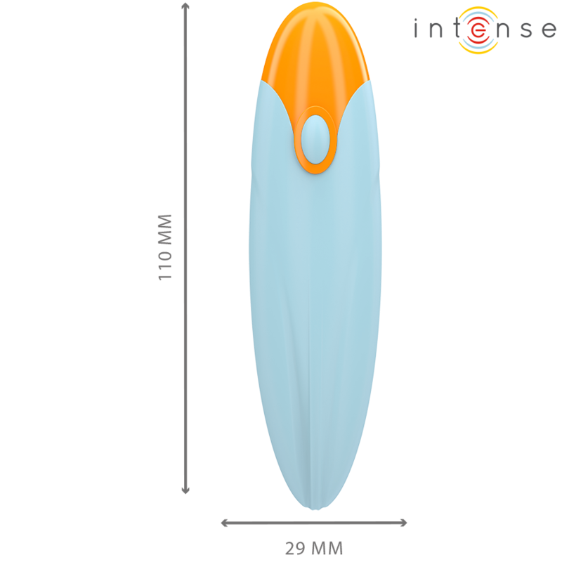 Vibrator Intense Mike vibrating bullet 10 vibrations blue remote control [4]
