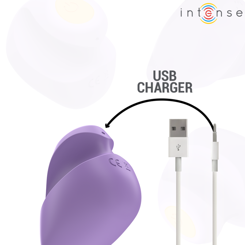 Vibrator Intense Ursula stimulator 10 vibrations purple [2]