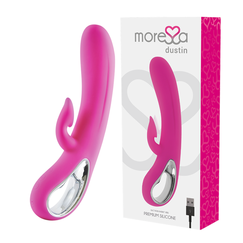 Vibrator Moressa Dustin premium silicone rechargeable [4]