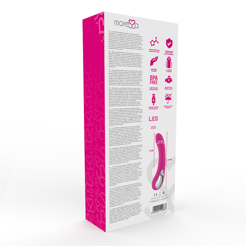 Vibrator Moressa Nelson premium silicone rechargeable [3]