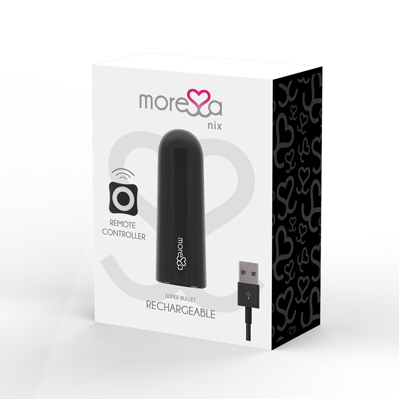 Vibrator Moressa Nix vibrator remote control black [5]