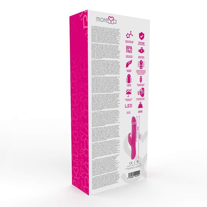 Vibrator Moressa Somer premium vibrator with multiple rotation [2]