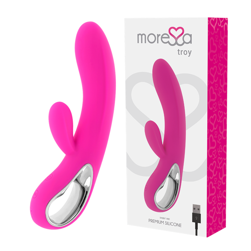 Vibrator Moressa Troy premium silicone rechargeable [2]