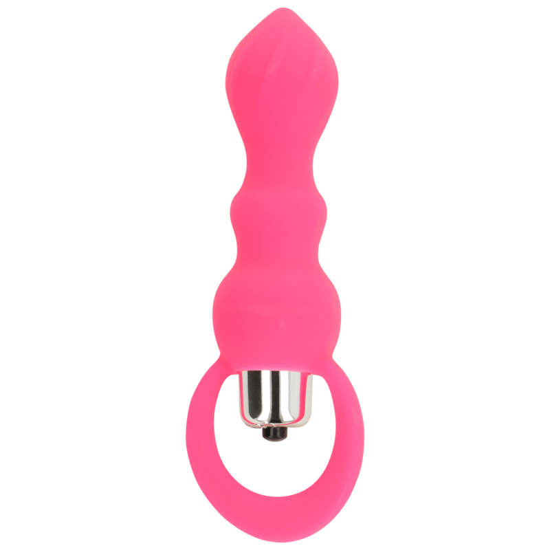 Vibrator OhMama Anal Stimulator With Vibration 9 Cm Pink [1]