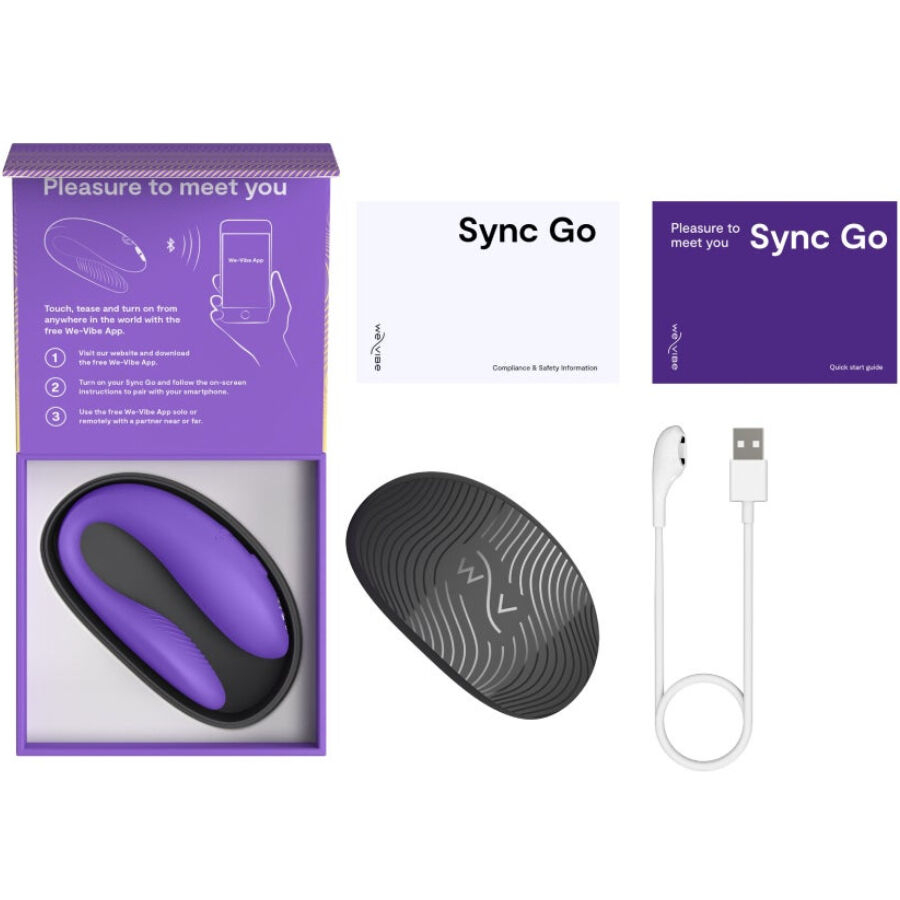 Vibrator We-Vibe Sync Go Dual Stimulator Violet [5]