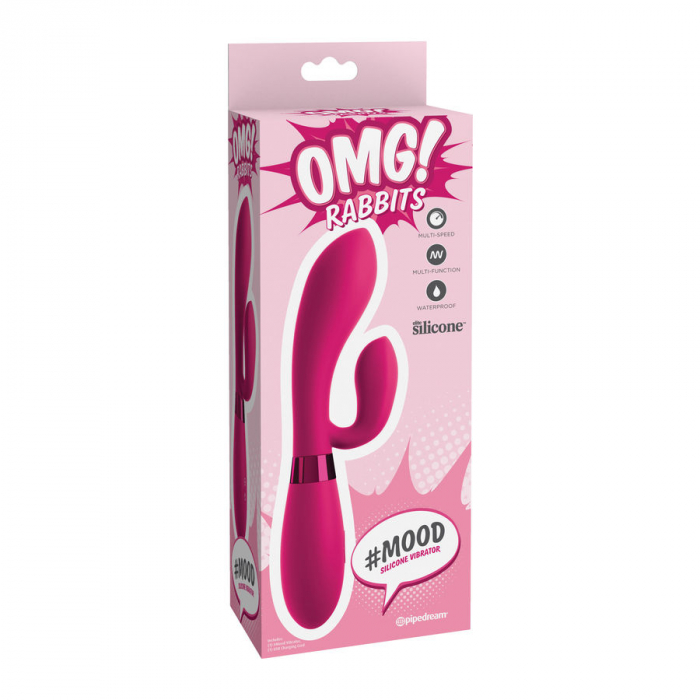 Vibrator Omg Mood Silicone Vibrator Pink [3]