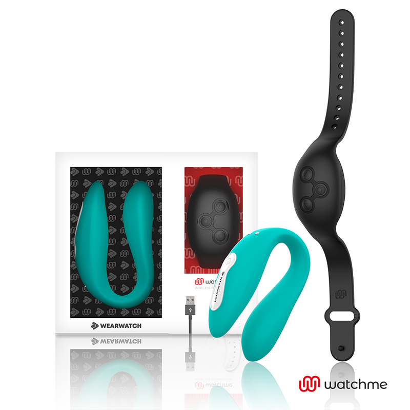 Vibrator Ou Wearwatch dual technology vibrator watchme aquamarine jet [2]
