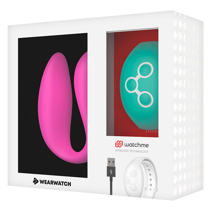 Vibrator ou Wearwatch dual technology watchme vibrator fuchsia seawater [4]