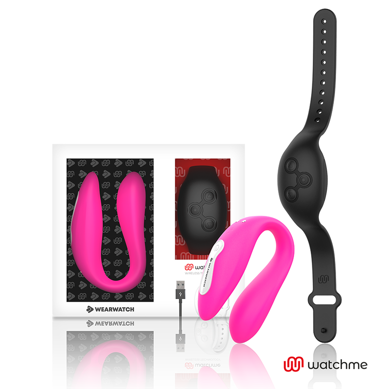 Vibrator Ou Wearwatch watchme dual technology vibrator fuchsia azabache [7]