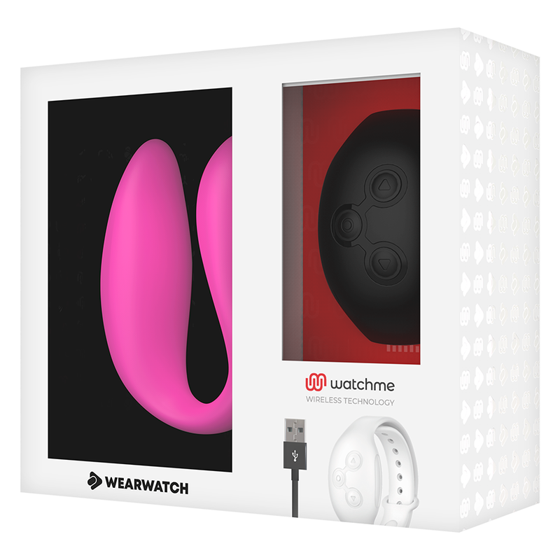Vibrator Ou Wearwatch watchme dual technology vibrator fuchsia azabache [6]