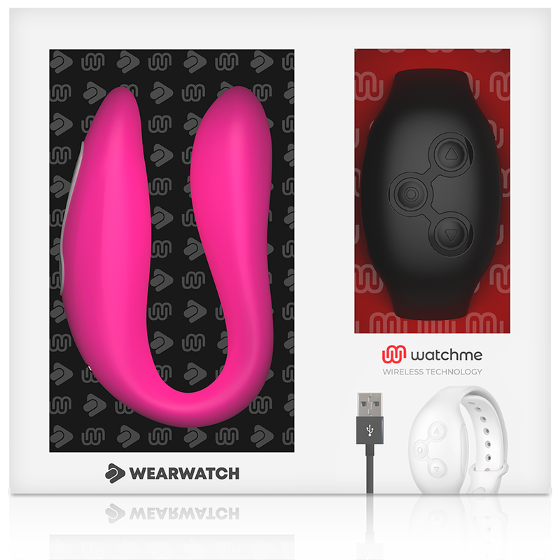 Vibrator Ou Wearwatch watchme dual technology vibrator fuchsia azabache [5]