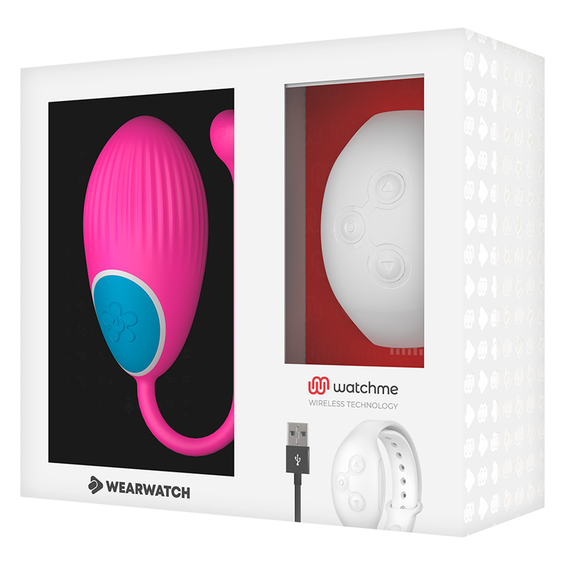 Vibrator Ou Wearwatch  watchme technology remote control egg fuchsia niveo [3]