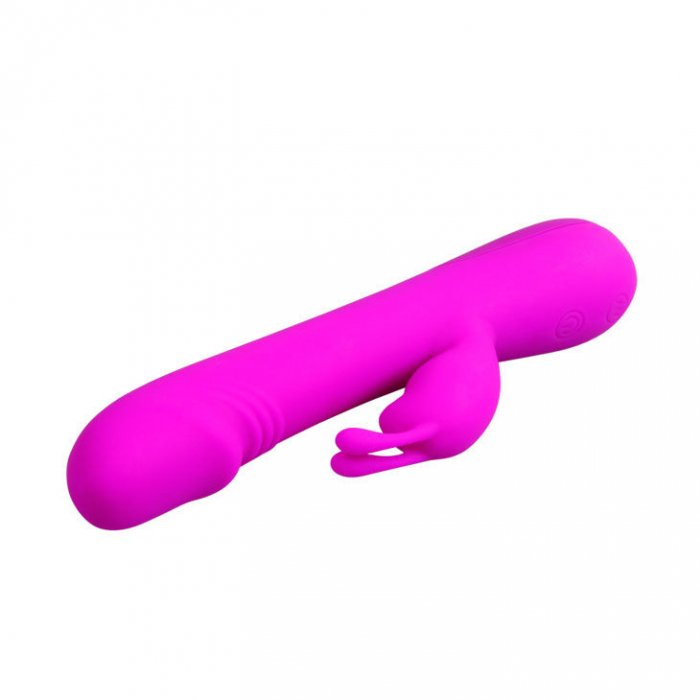 Vibrator Pretty Love Flirtation Clement Vibrator With Rabbit [2]