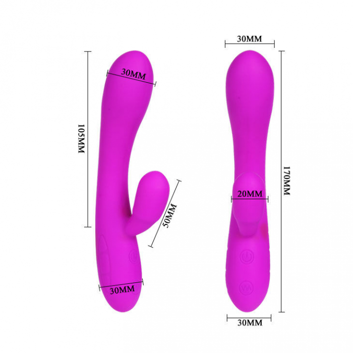 Vibrator Pretty Love Smart Rechargeable Vibrator And Clit Stimulation Victor [5]
