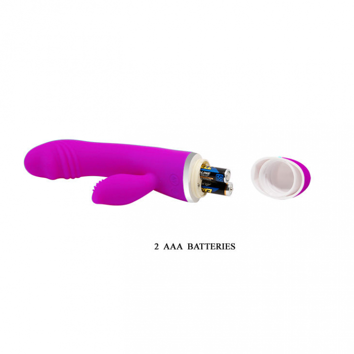 Vibrator Pretty Love Flirtation David Vibrator With Rabbit [6]