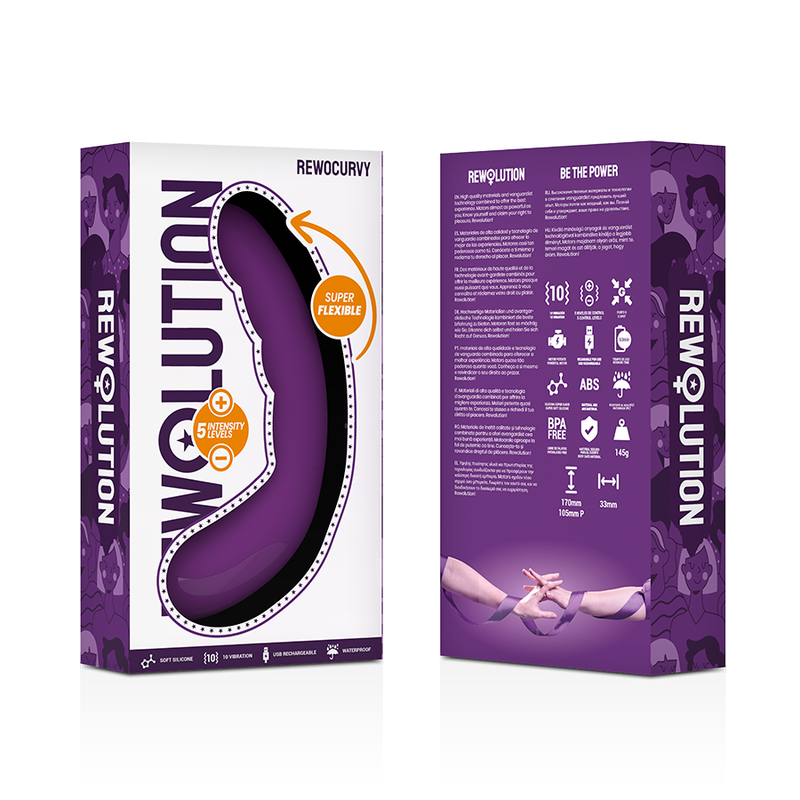 Vibrator Punct G Rewolution Rewocurvy rechargeable flexible vibrator [6]