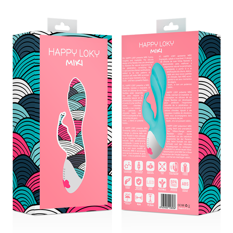 Vibrator Rabbit Happy Loky Miki rabbit [5]