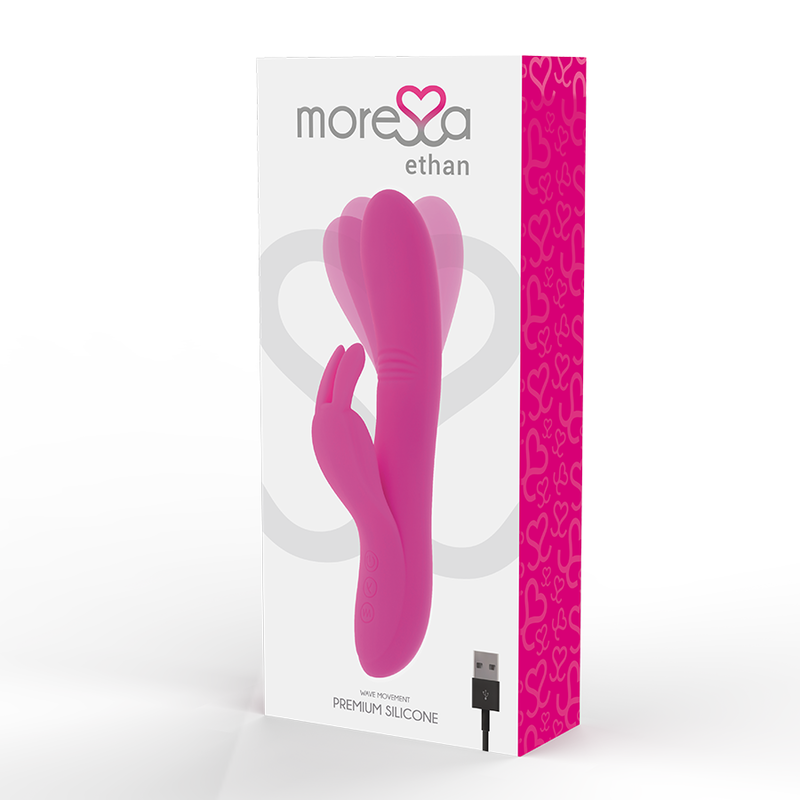 Vibrator Rabbit Moressa Ethan premium silicone rechargeable [3]