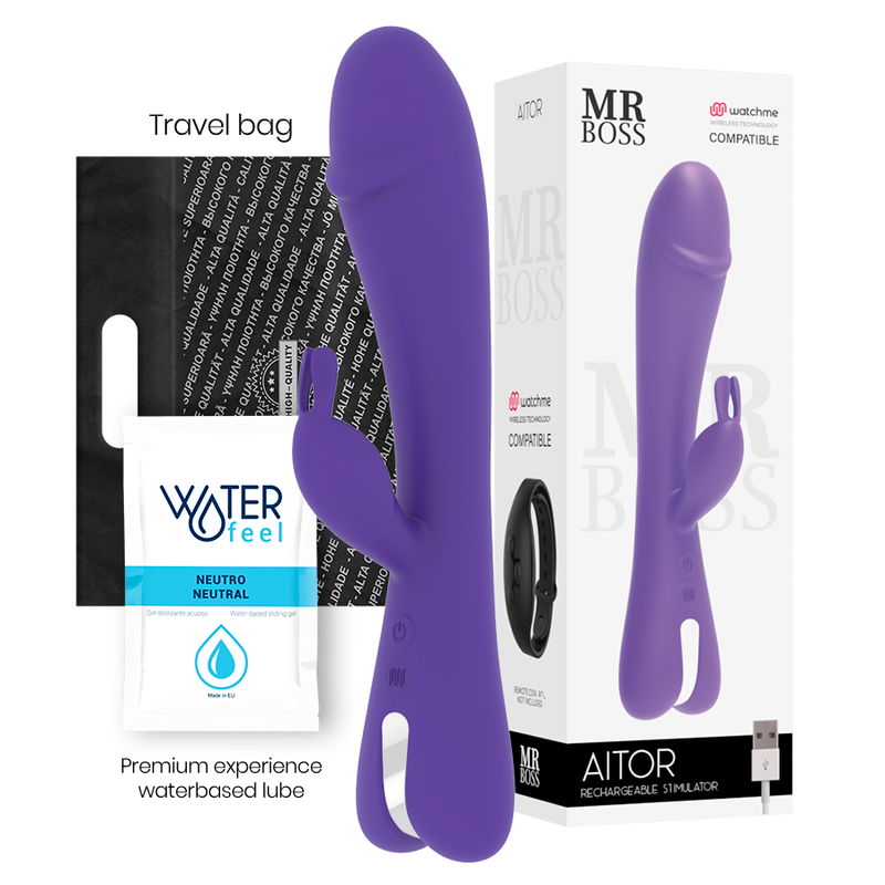 Vibrator Rabbit Mr boss Aitor rabbit compatible with watchme [10]