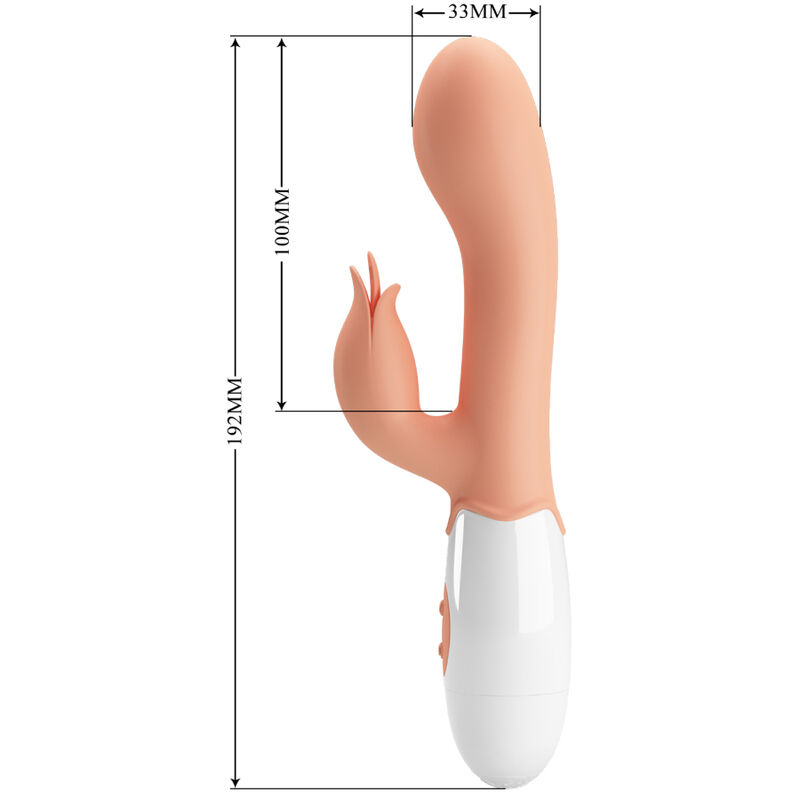 Vibrator Rabbit Pretty Love Bloody Mary Vibrator With Stimulator [4]