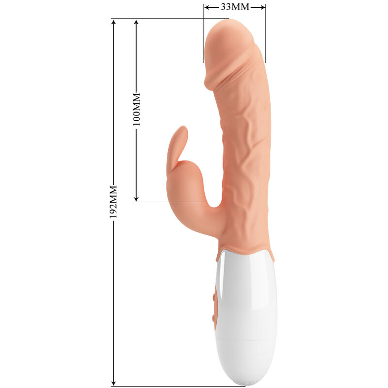 Vibrator Rabbit Pretty Love Easter Bunny Vibrator With Stimulator [5]