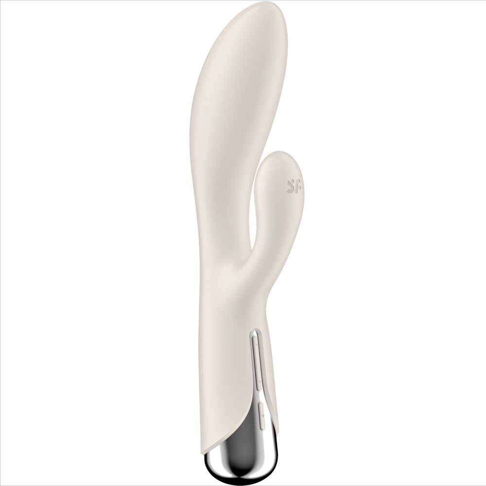Vibrator Rabbit Satisfyer Spinning Rabbit 1 Clitoris And G-spot Stimulation Beige [3]