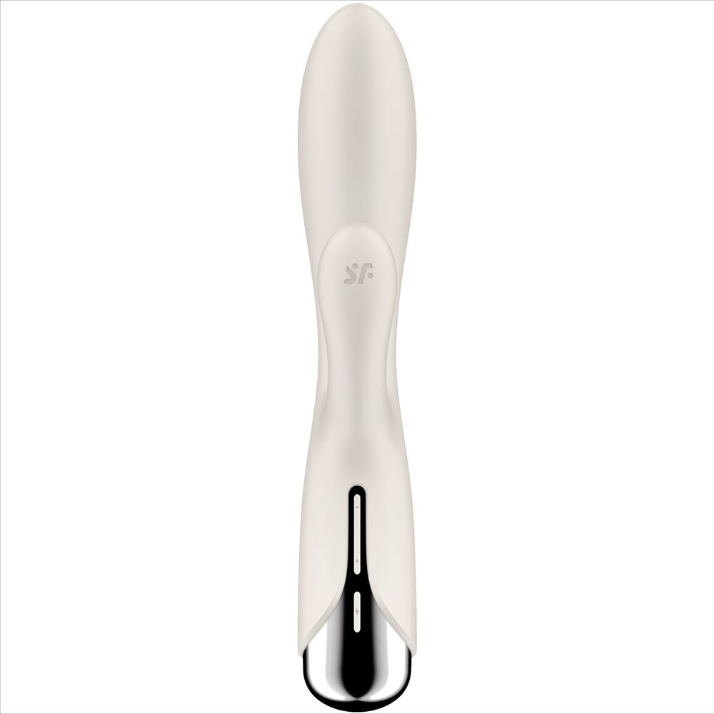 Vibrator Rabbit Satisfyer Spinning Rabbit 1 Clitoris And G-spot Stimulation Beige [2]