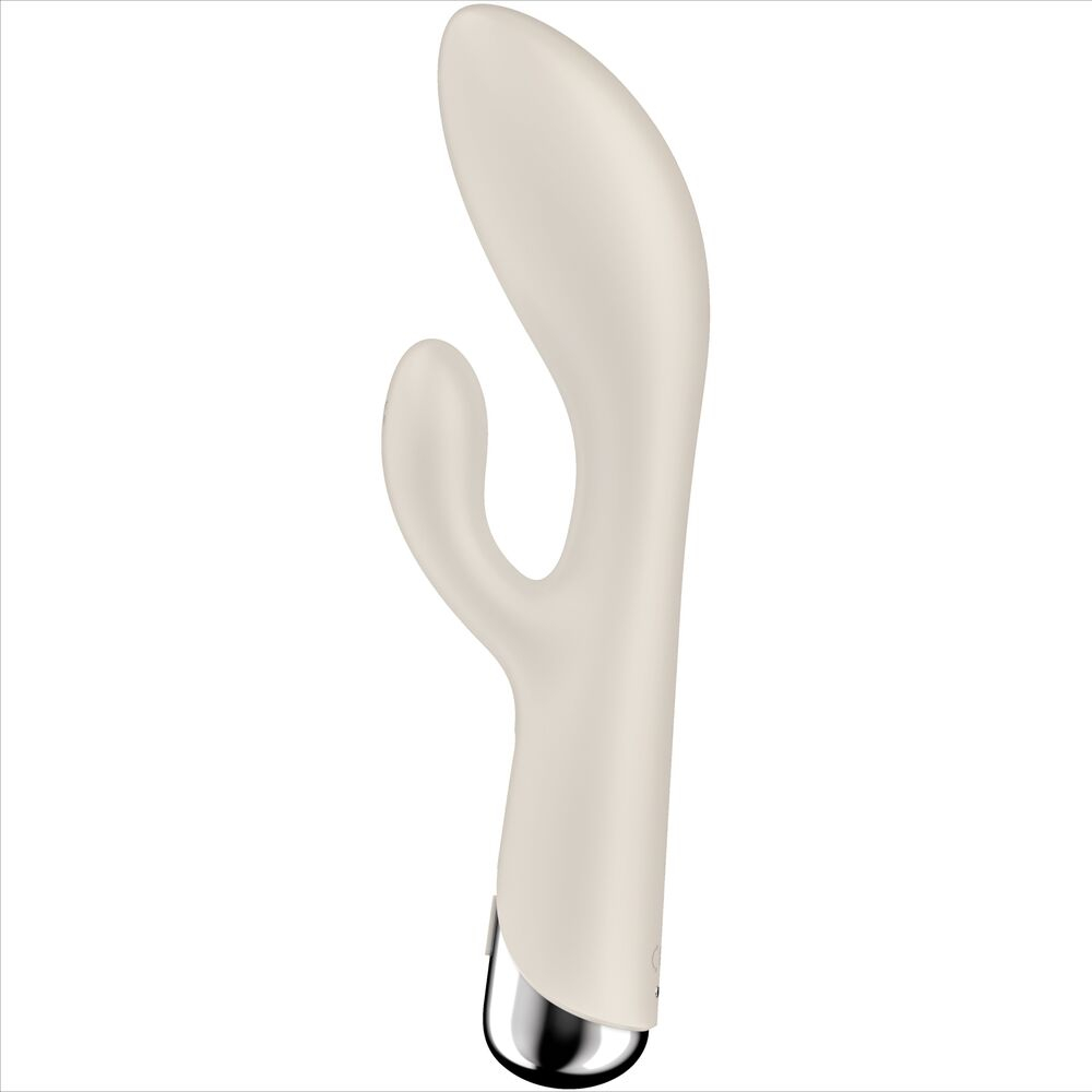 Vibrator Rabbit Satisfyer Spinning Rabbit 1 Clitoris And G-spot Stimulation Beige [5]