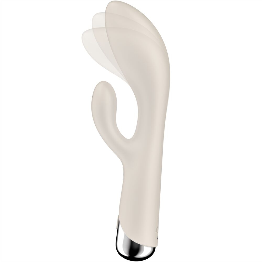Vibrator Rabbit Satisfyer Spinning Rabbit 1 Clitoris And G-spot Stimulation Beige [6]