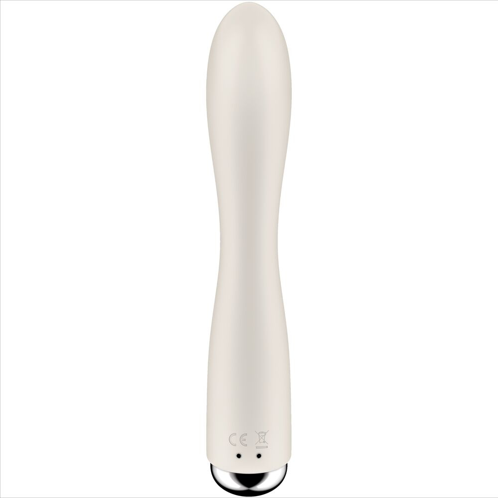 Vibrator Rabbit Satisfyer Spinning Rabbit 1 Clitoris And G-spot Stimulation Beige [4]
