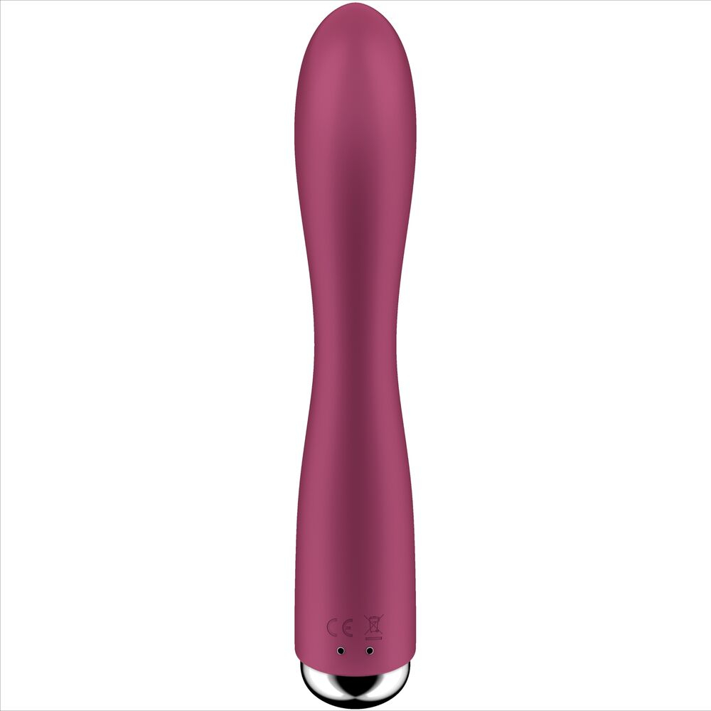 Vibrator Rabbit Satisfyer Spinning Rabbit 1 Clitoris And G-spot Stimulation Red [4]