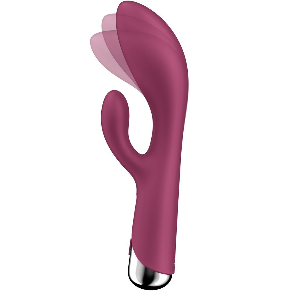 Vibrator Rabbit Satisfyer Spinning Rabbit 1 Clitoris And G-spot Stimulation Red [6]